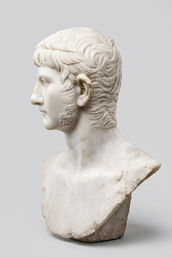 bust of a young Germanicus