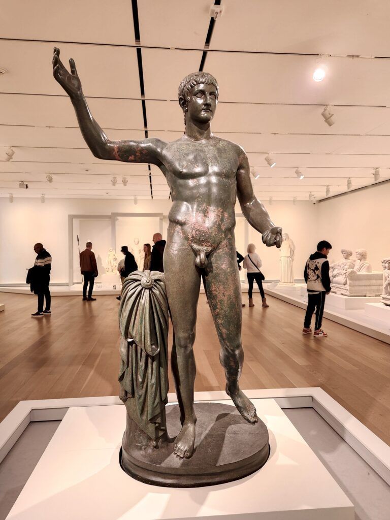 bronze statue of Germanicus