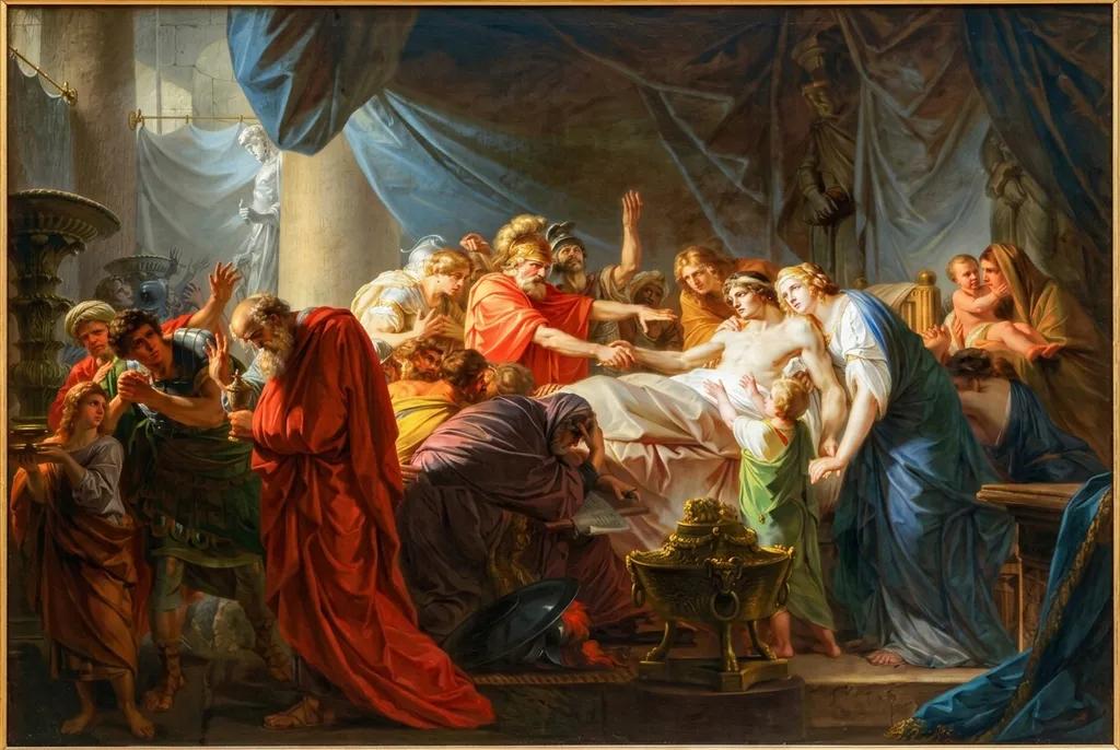Fuger, Death of Germanicus, 1789