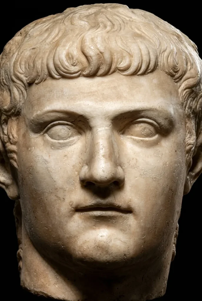 marble bust of Germanicus